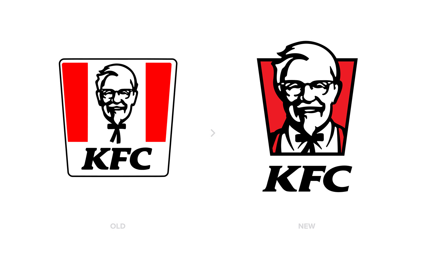 branding  Colonel Sanders eat Food  kentucky fried chicken KFC logo Logo Design logo mark restaurant logo