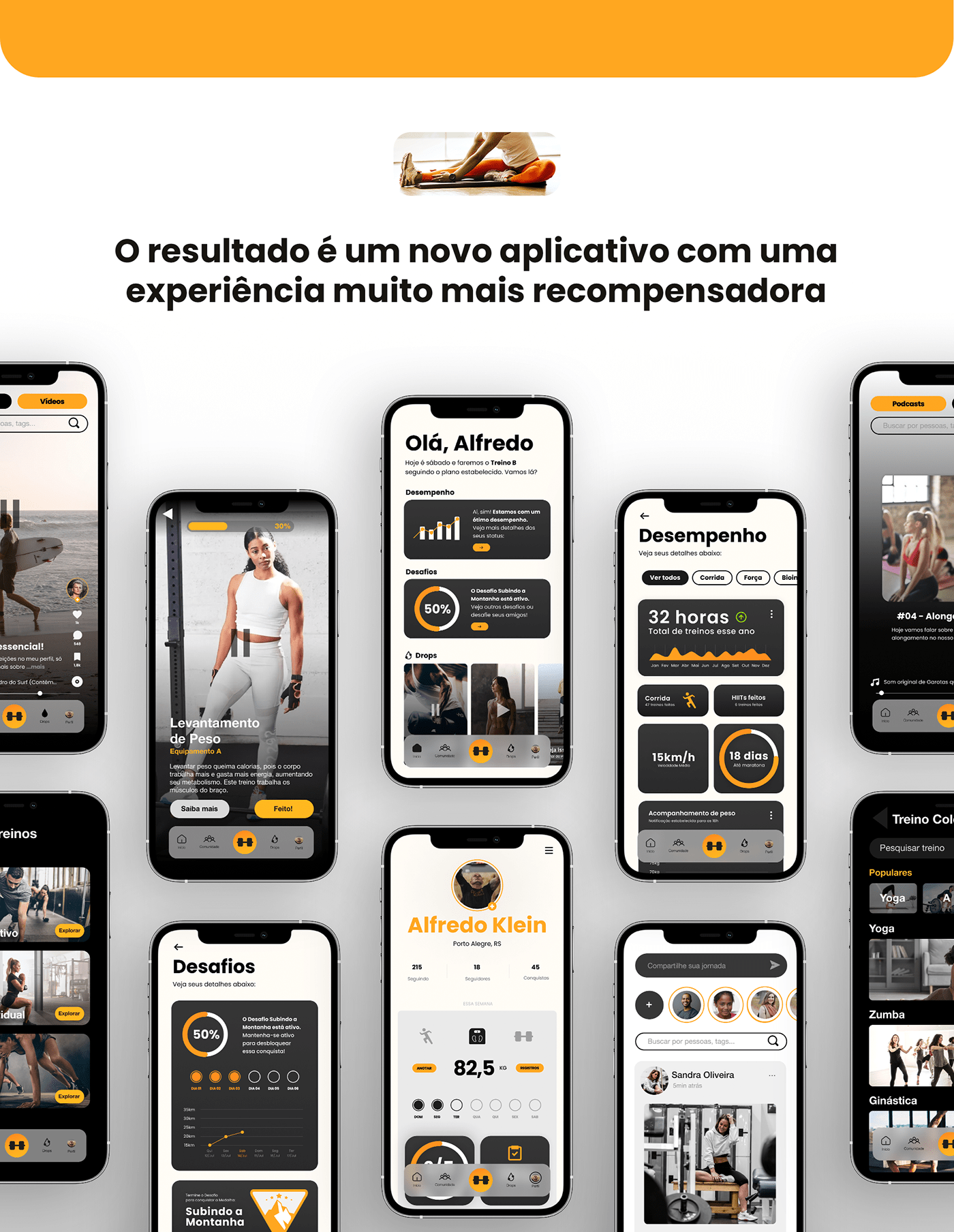 app design Figma Interface Mobile app ui design user experience academia gym Smart Fit UX UI