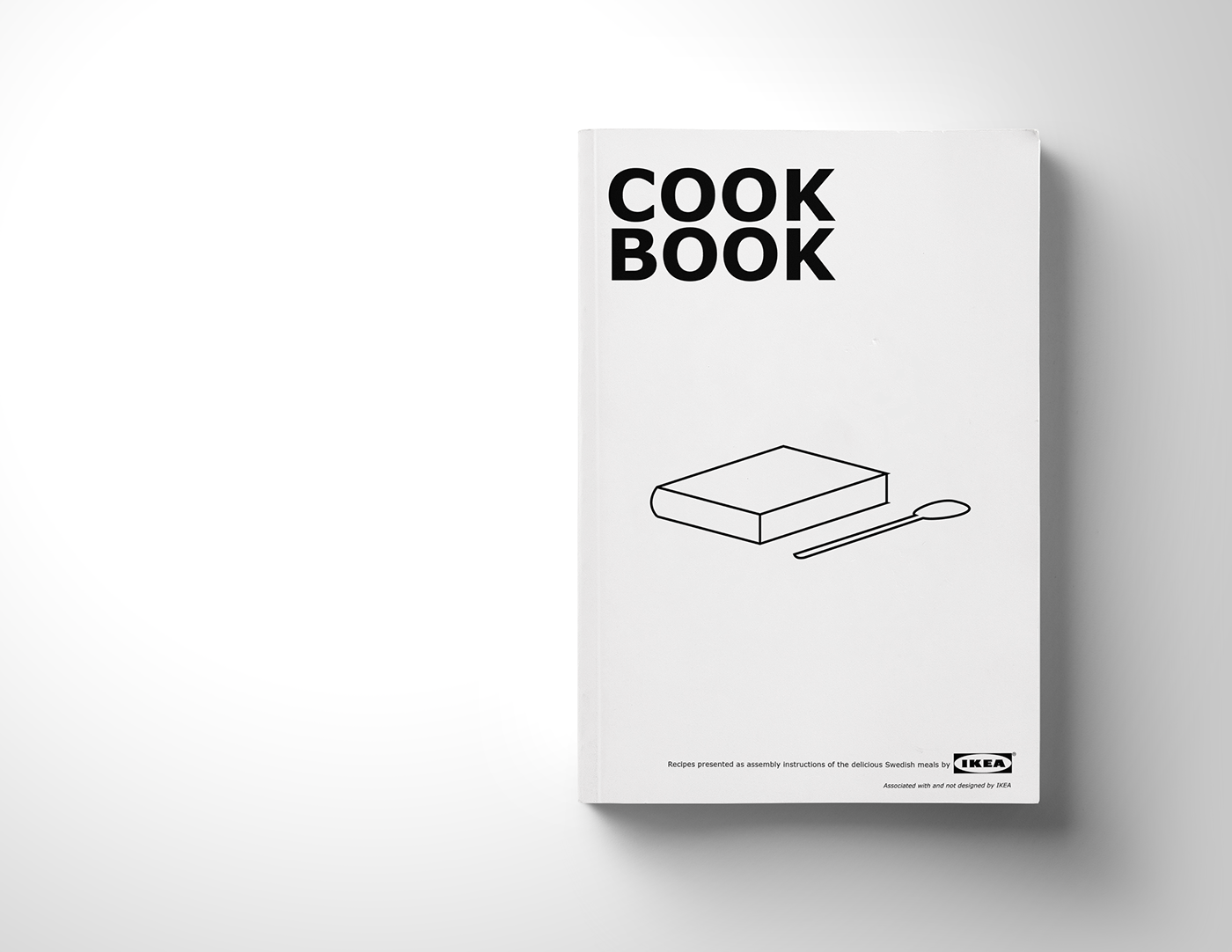 ikea cookbook book Layout recipe meal cook Swedish