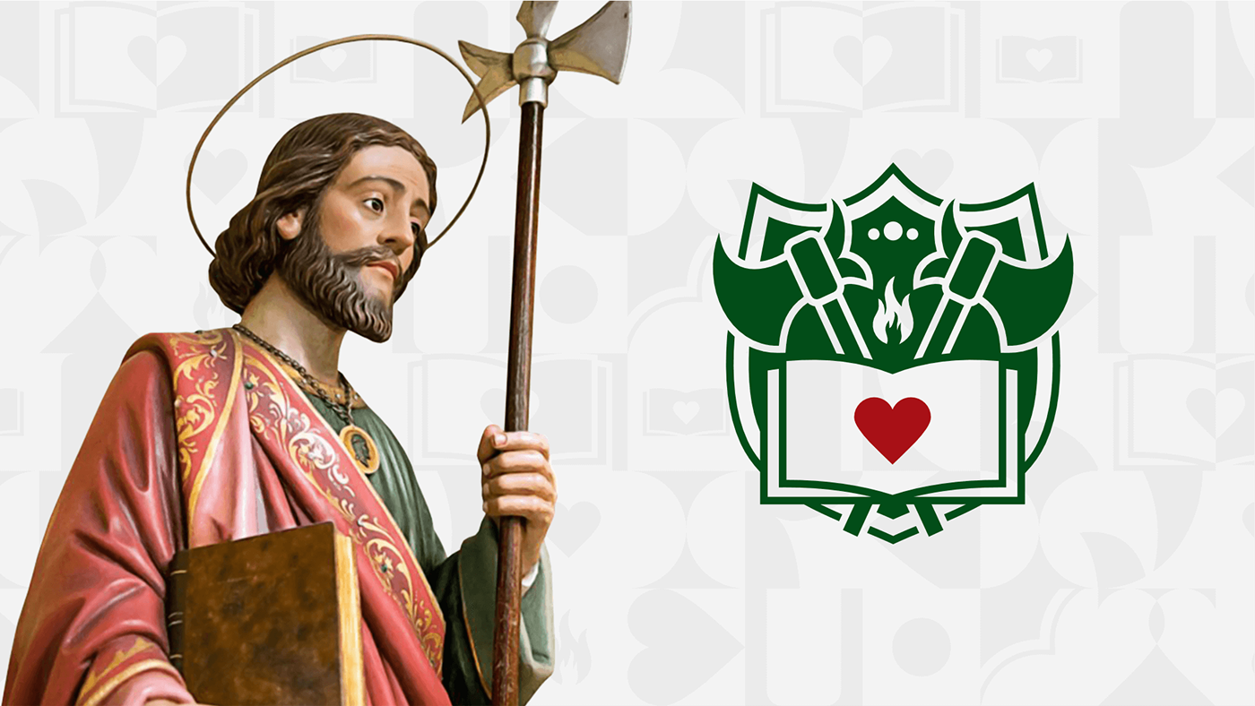 simbolo, symbol, São Judas Tadeu, design, pattern, logo design, graphic design, design de simbolo