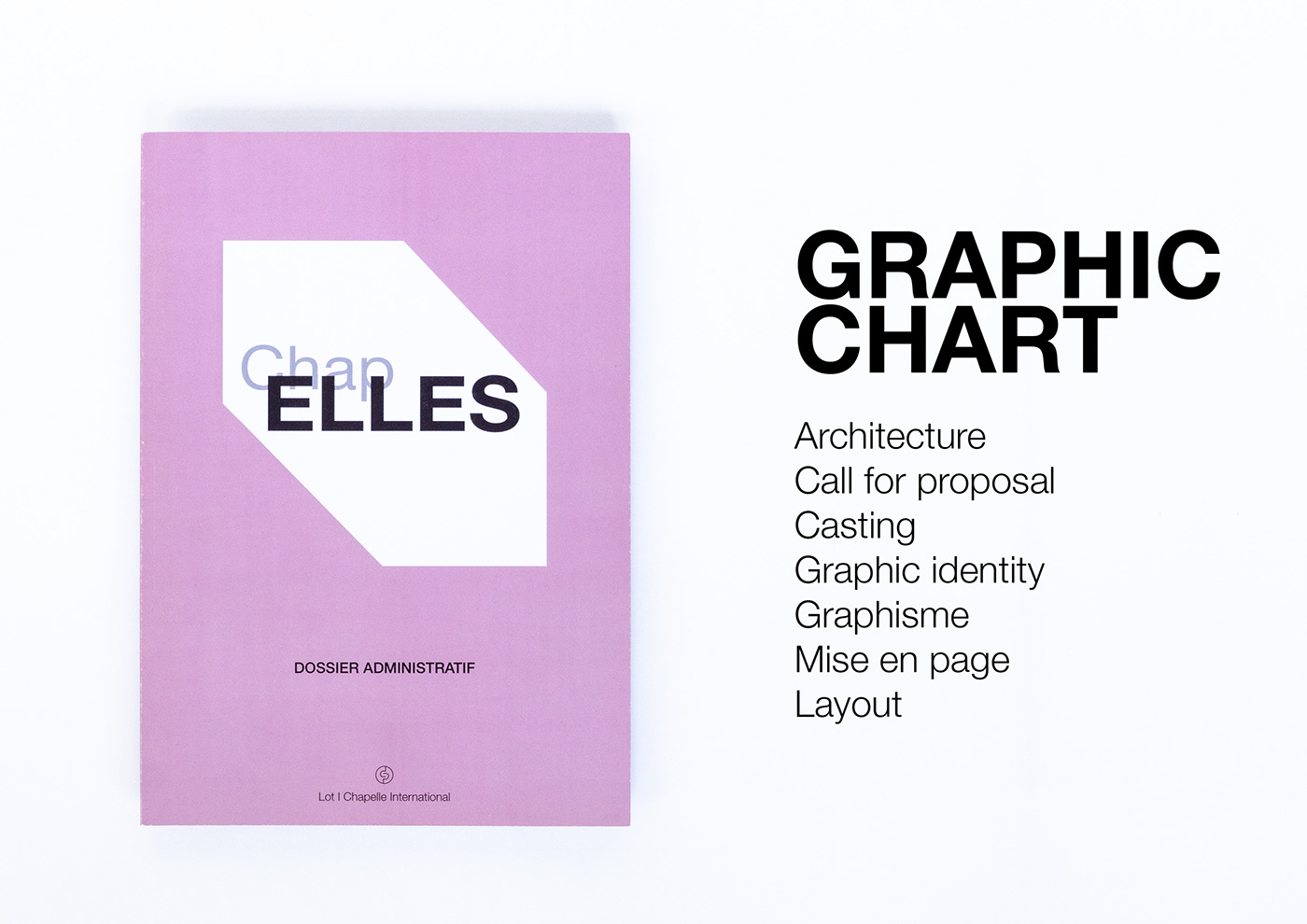 appel à projet architecture charte graphique direction artistique dossier graphisme Layout mise en page graphic design 