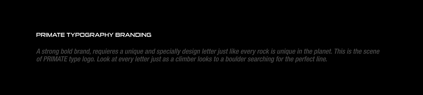 bold branding  climb climber climbing costarica geometry minimal type yellow