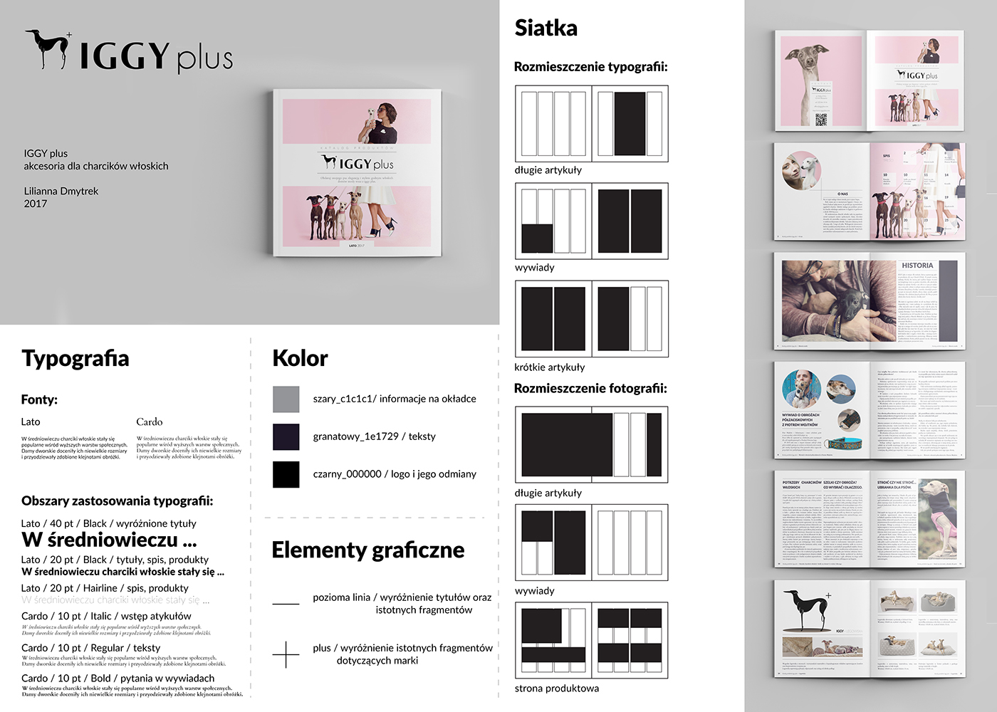 sighthound greyhound clothes catalog design typography   study dog