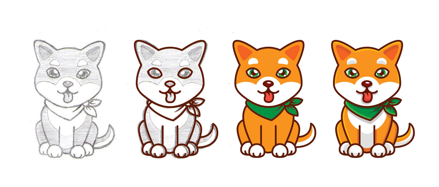 puppy game design  stickers dog puppies adorable cute puppies logo cute