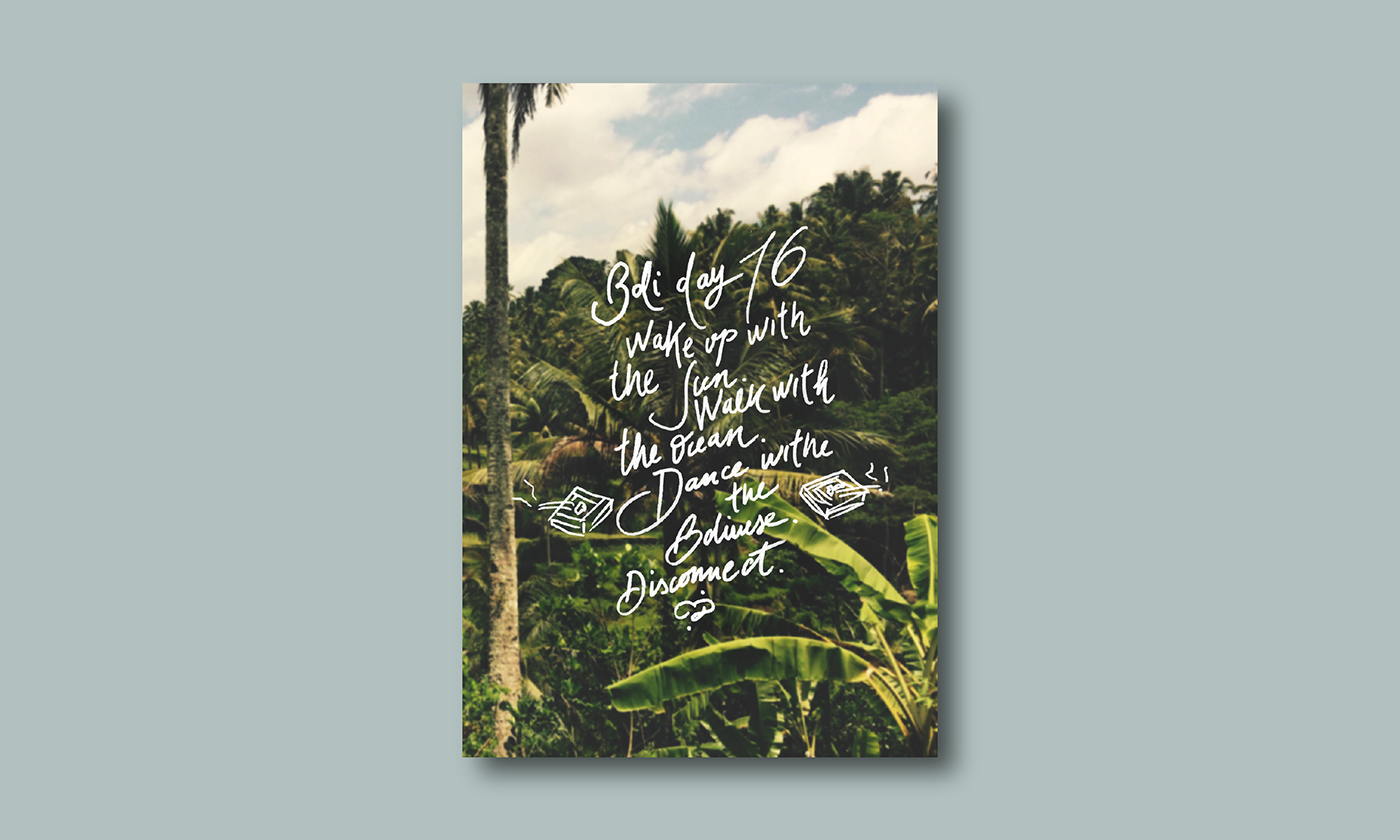 Calligraphy   Travel Diary Handlettering lettering doodling doodle bali indonesia Photography 