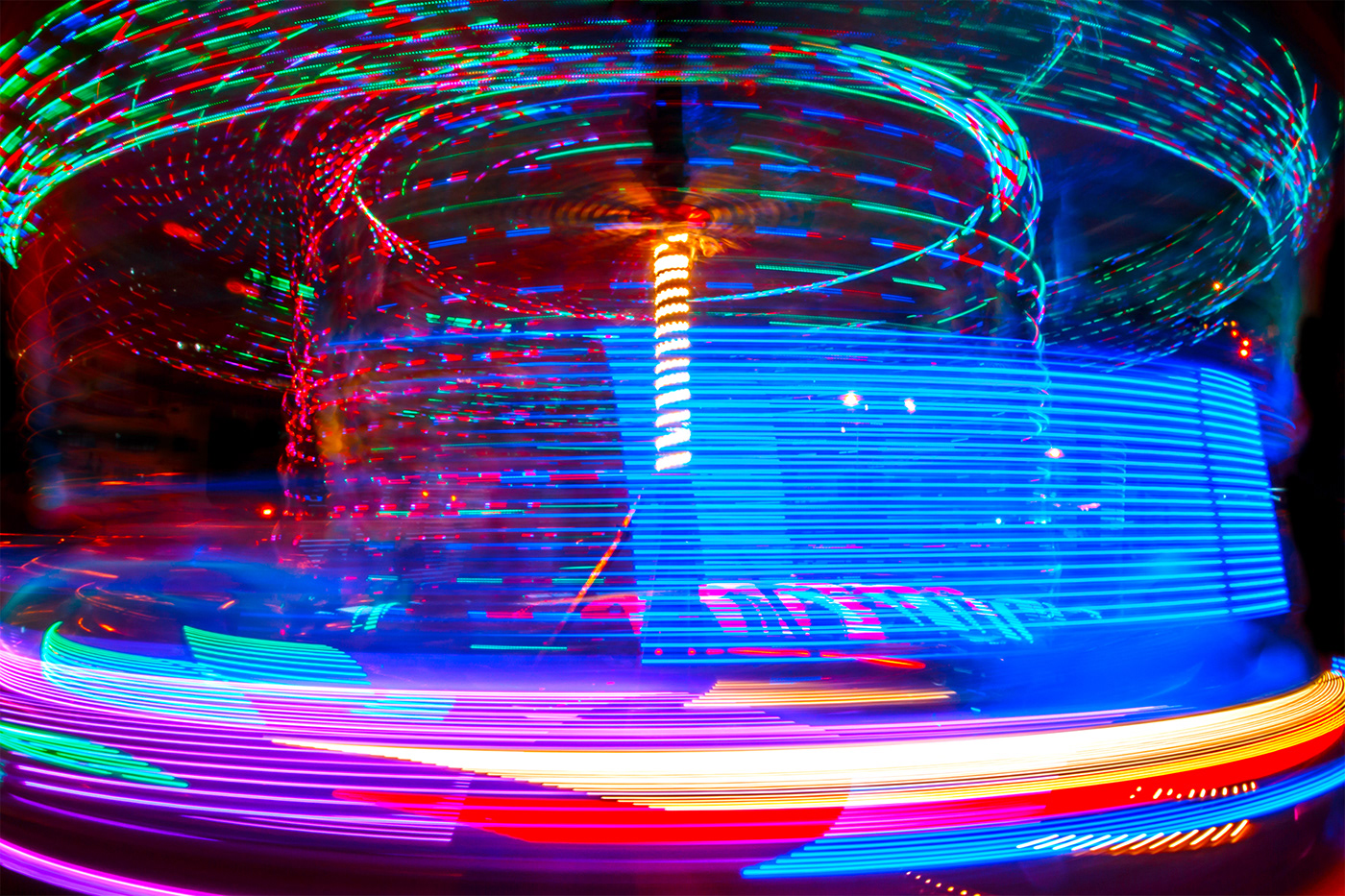 long exposure carrusel carousel merry-go-round Photography  time machines máquinas del tiempo