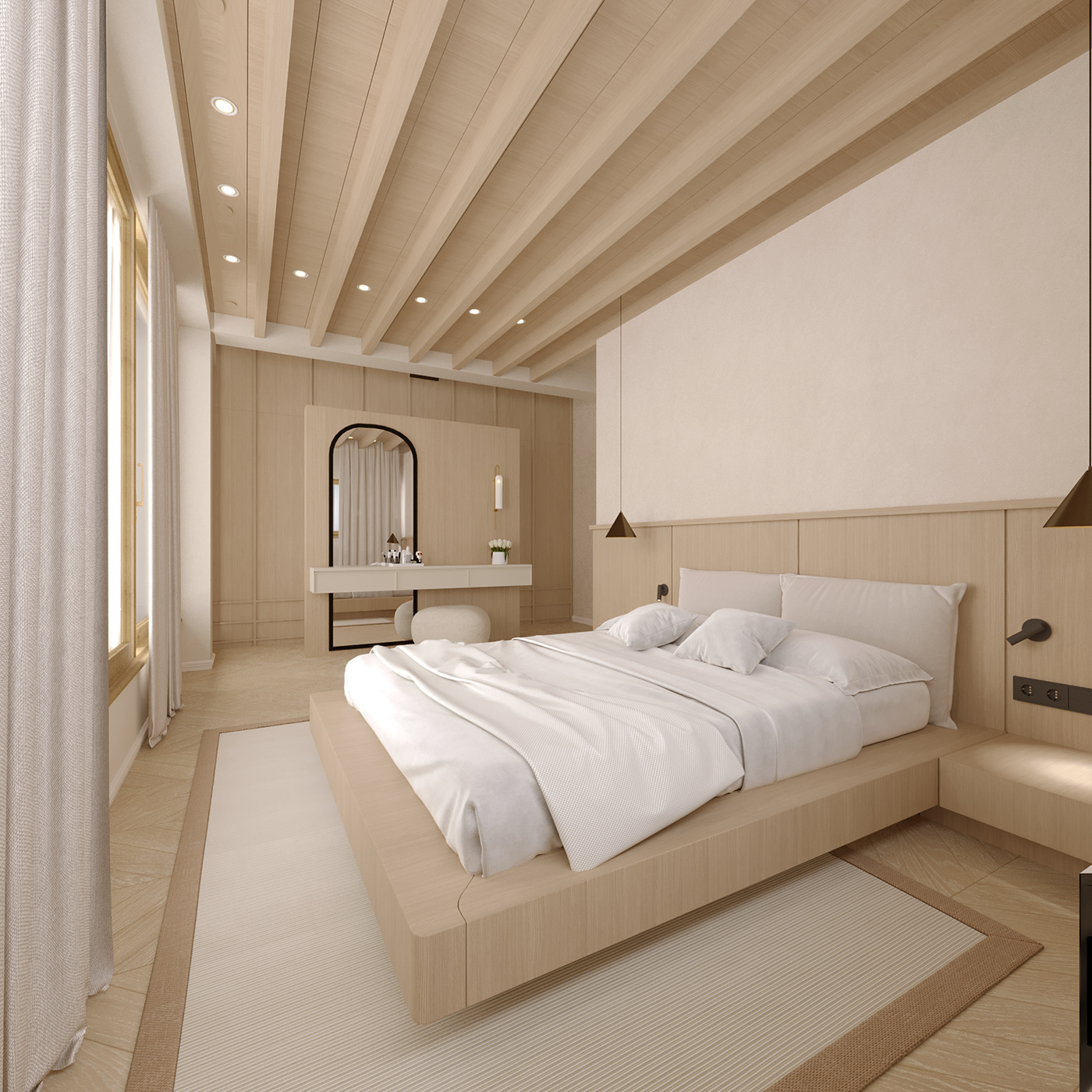 interior design  Harmony rhythm architecture Render visualization living room modern bedroom houseinterior