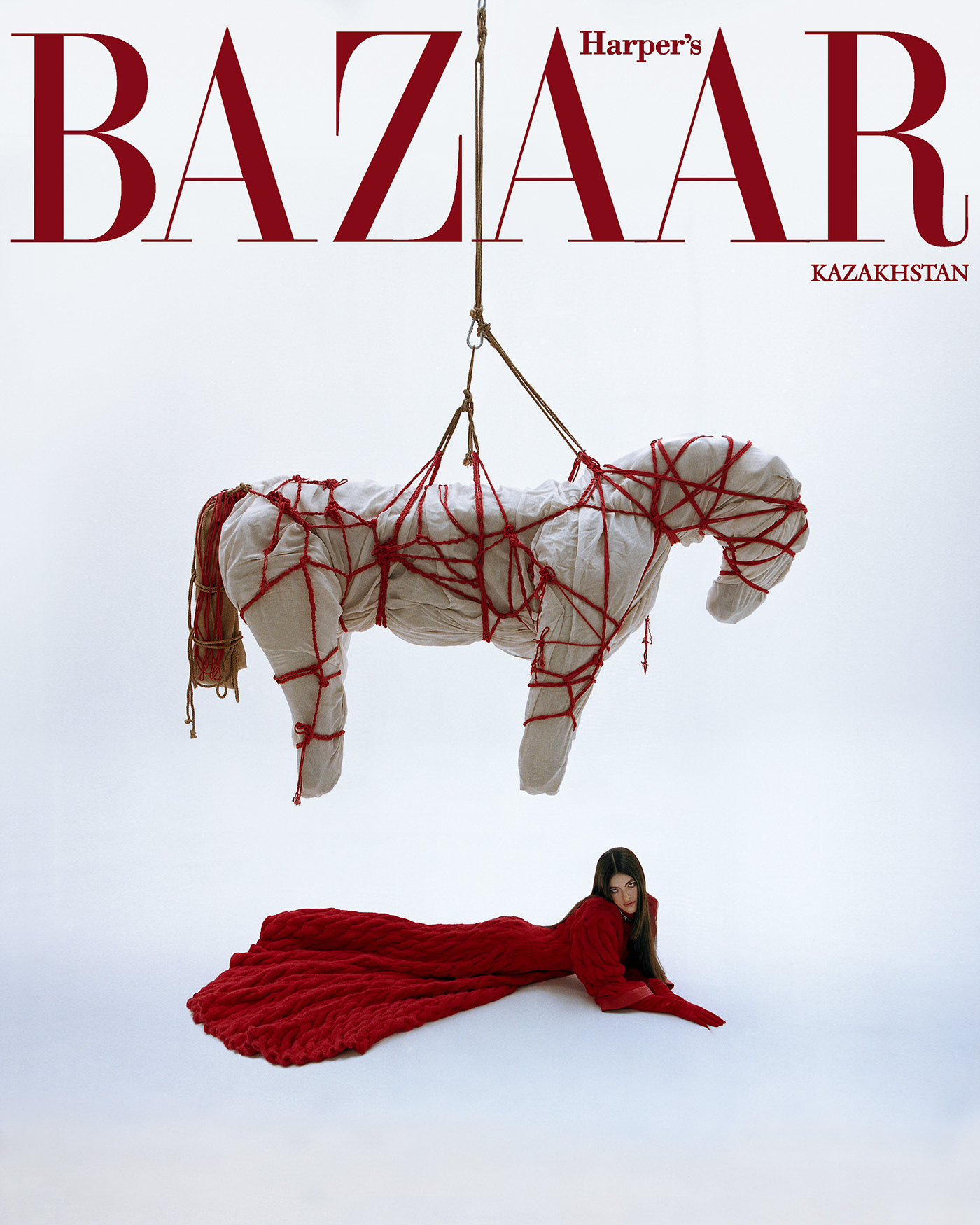 cover editorial Fashion  Film   hair identity kazakhstan