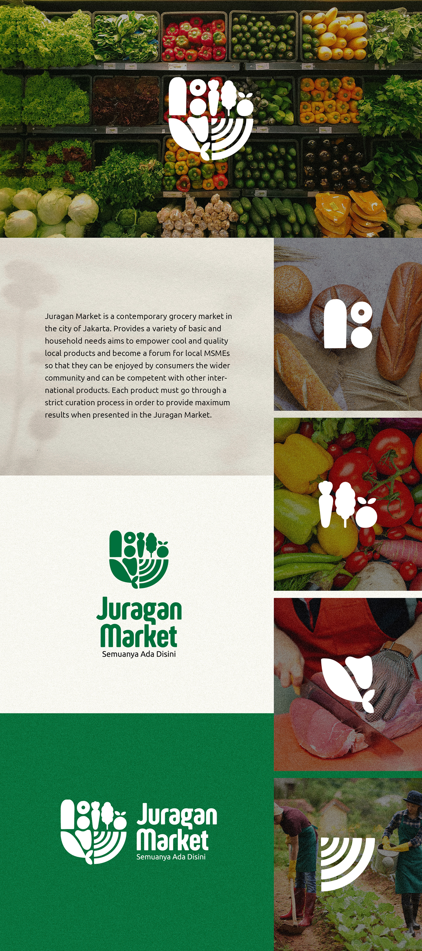 Advertising  Brand Design brand identity branding  Grocery store identity Packaging Supermarket visual visual identity