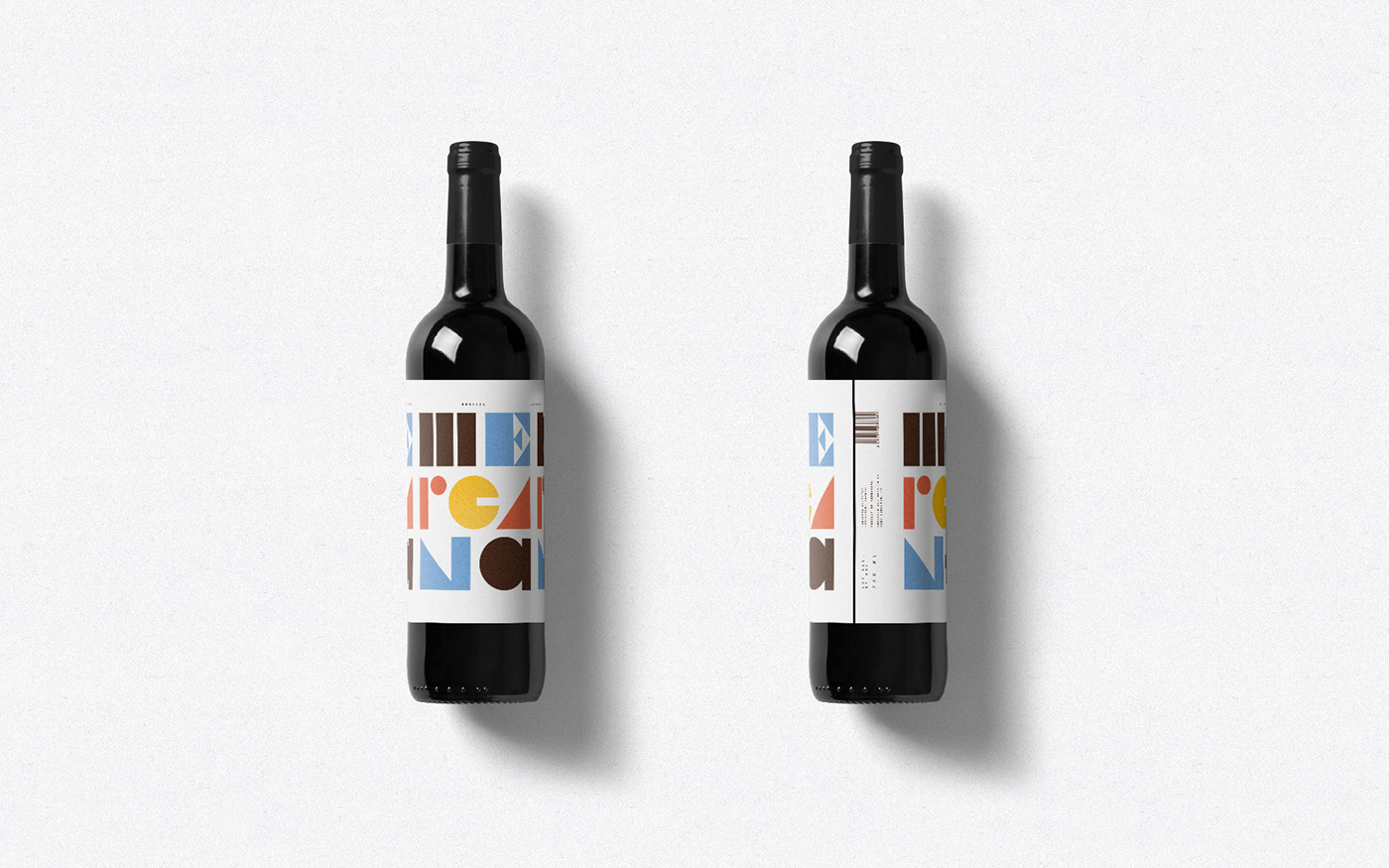 wine Label Packaging land red drink luxury Fun bottle colors