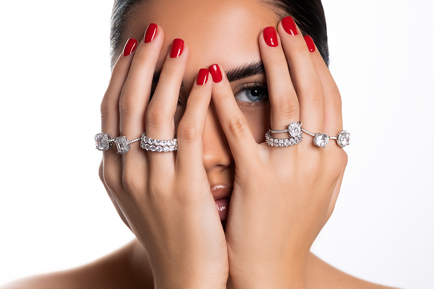 campaign diamond  fashion accessory Jewellery jewelry luxury marketing   Photography  photoshoot ring
