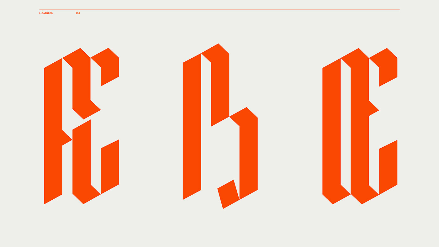 typeface design type design typography   typography design specimen