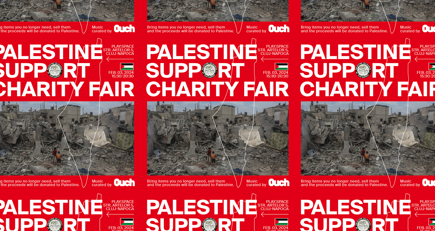palestine poster design graphic design  free flyer graphic desing typography   visual identity Charity Fair