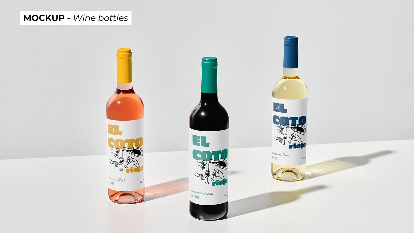 Wine Label Rebranding 