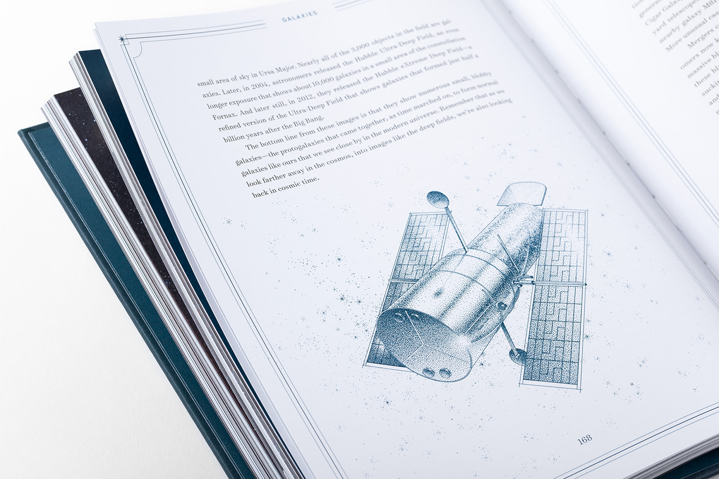 astronomy book dots ILLUSTRATION  inspiration science stippling universe editorial Space 