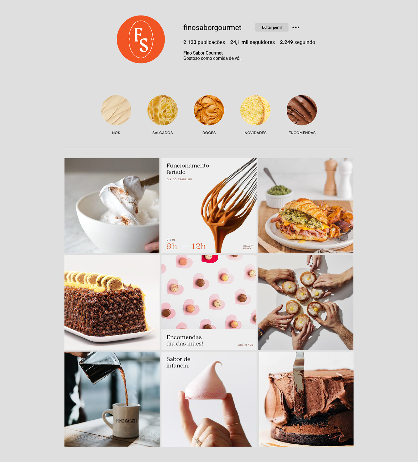 CONFEITARIA doceria Food  identidade visual Logotipo visual identity embalagem Packaging Coffee comida