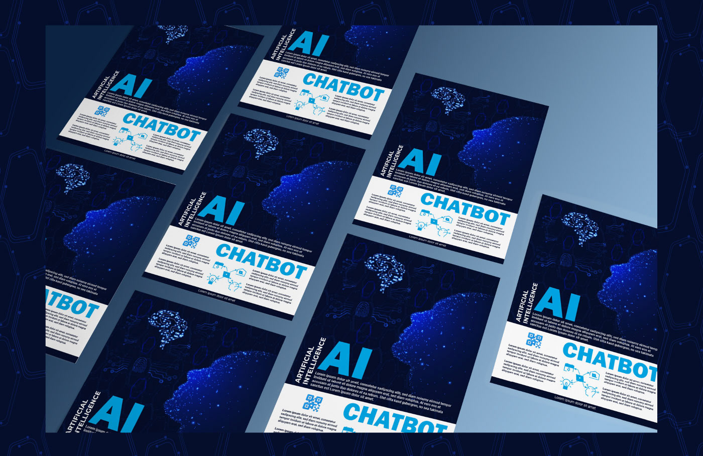 ai artificial intelligence Technology graphic design  Chatbot