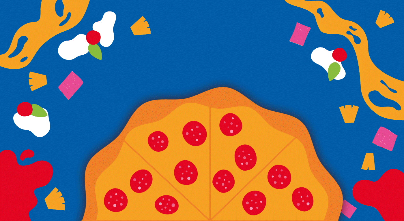 Pizza infographic infografia Diseño editorial Food  Cheese datos diseño gráfico Graphic Designer infografia estadistica
