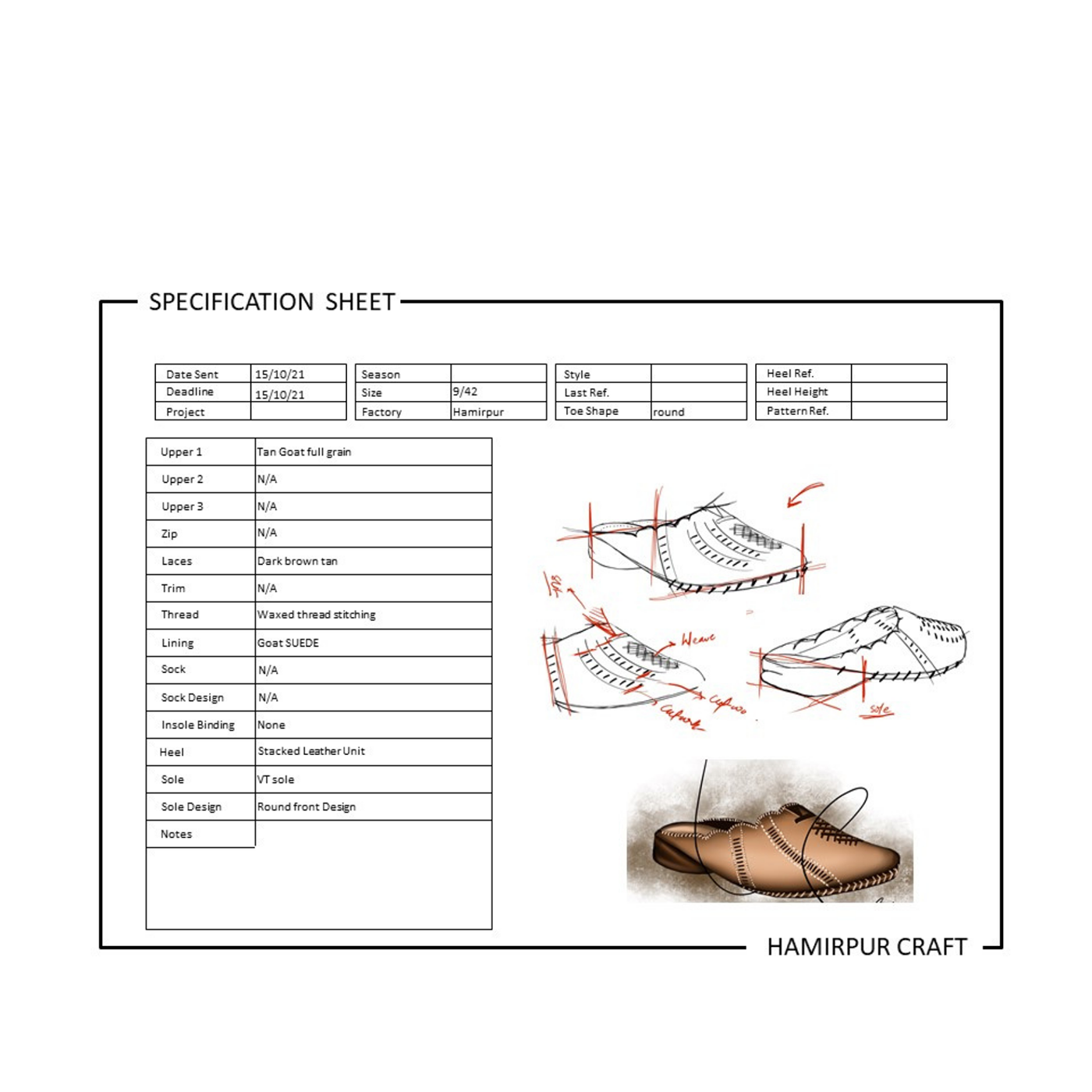 artisan craftclusterproject design process footwear design NIFT
