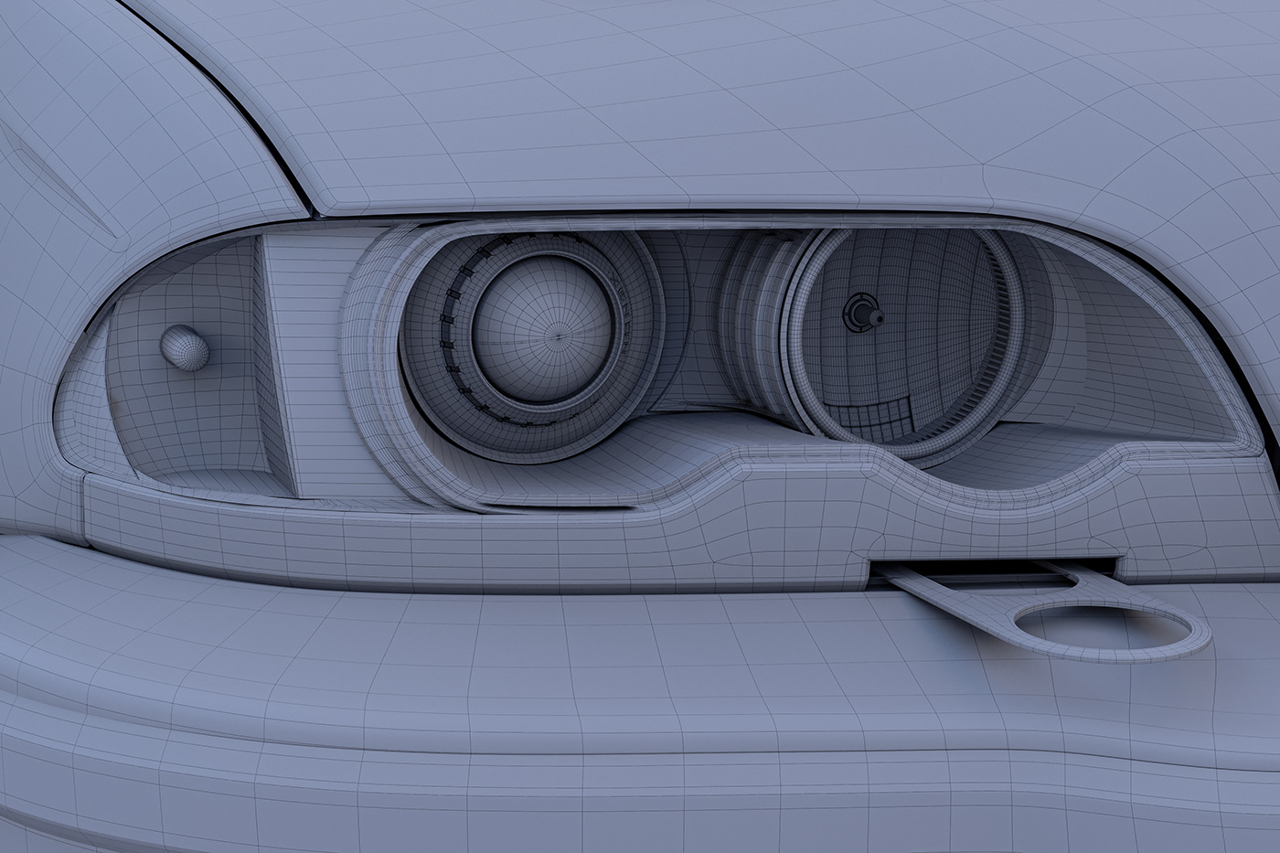 BMW e46 nfs 3dsmax corona visualization CGI GTR mostwanted