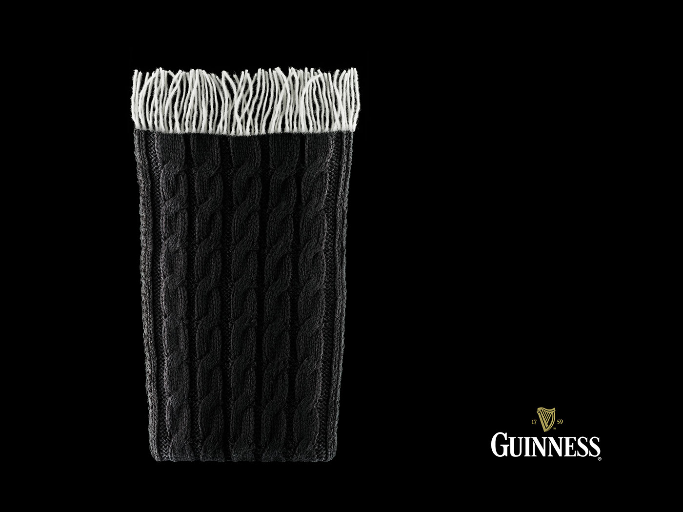 guiness Advertising Campaign humour optical illusion
