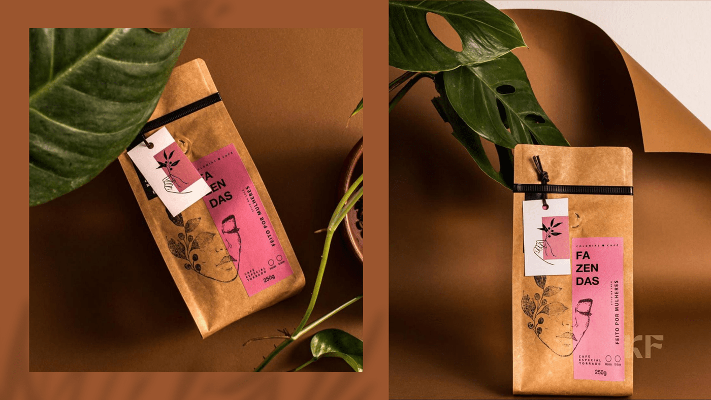 Coffee design Packaging ilustration