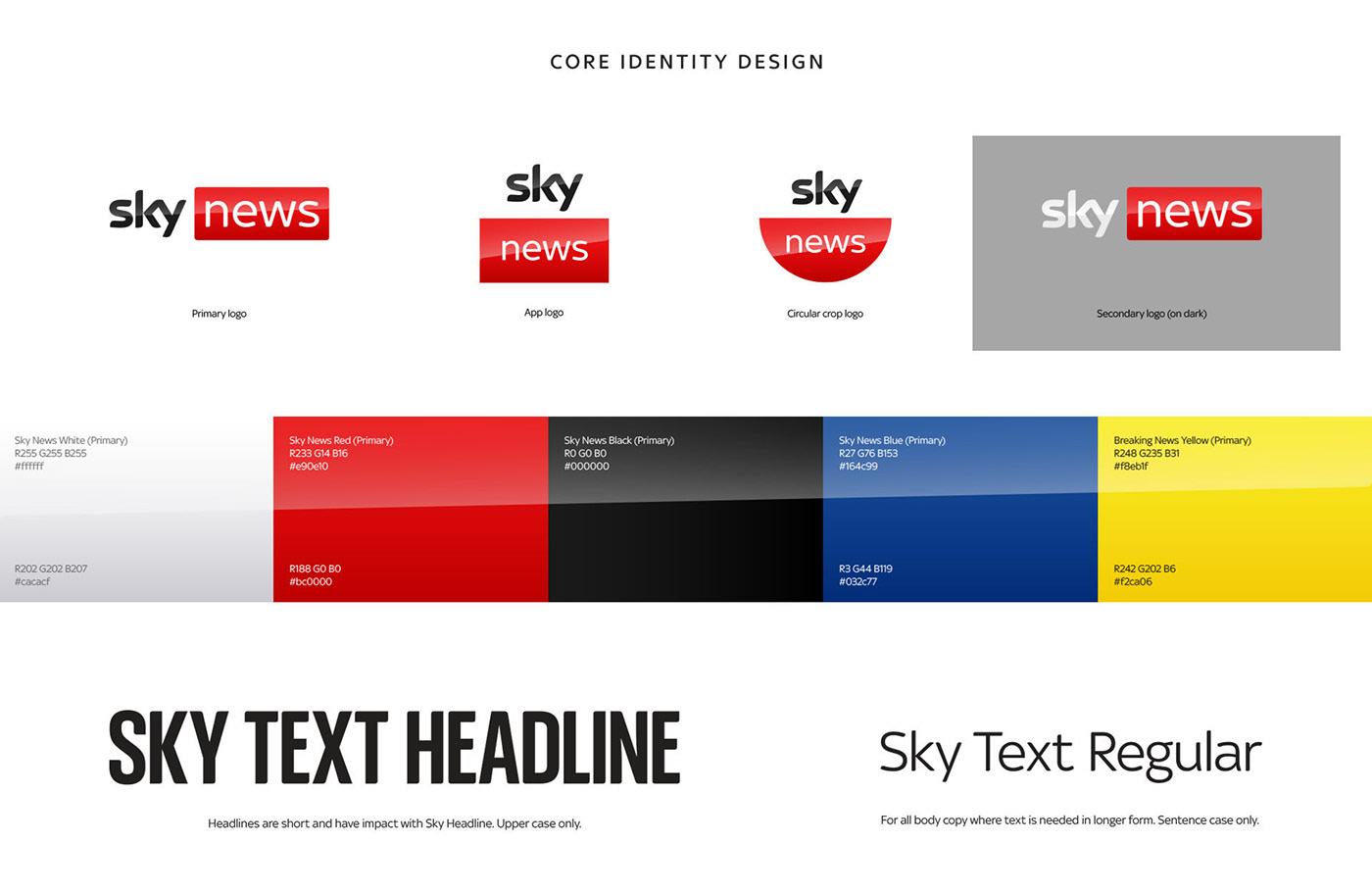 branding  broadcast design digital motion design motion graphics  news Rebrand SKY social