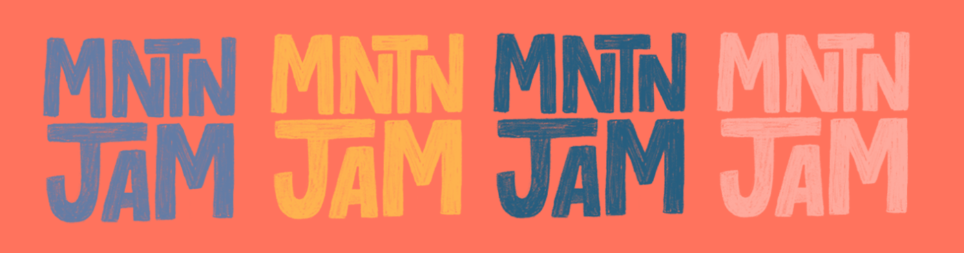 branding  music Music Festival mountain jam Mountain Jam New York ILLUSTRATION  Nature