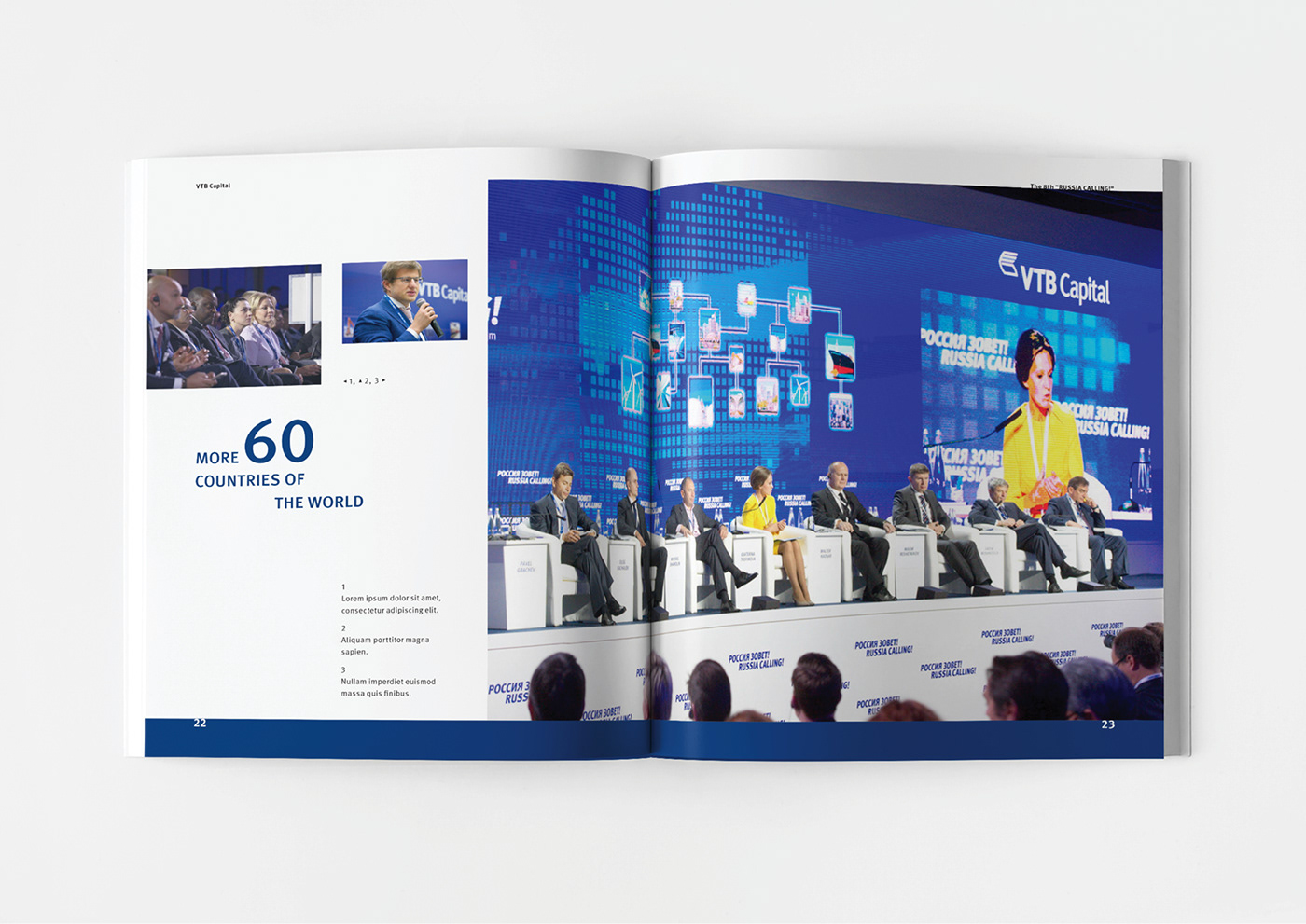 brochure annual report branding 