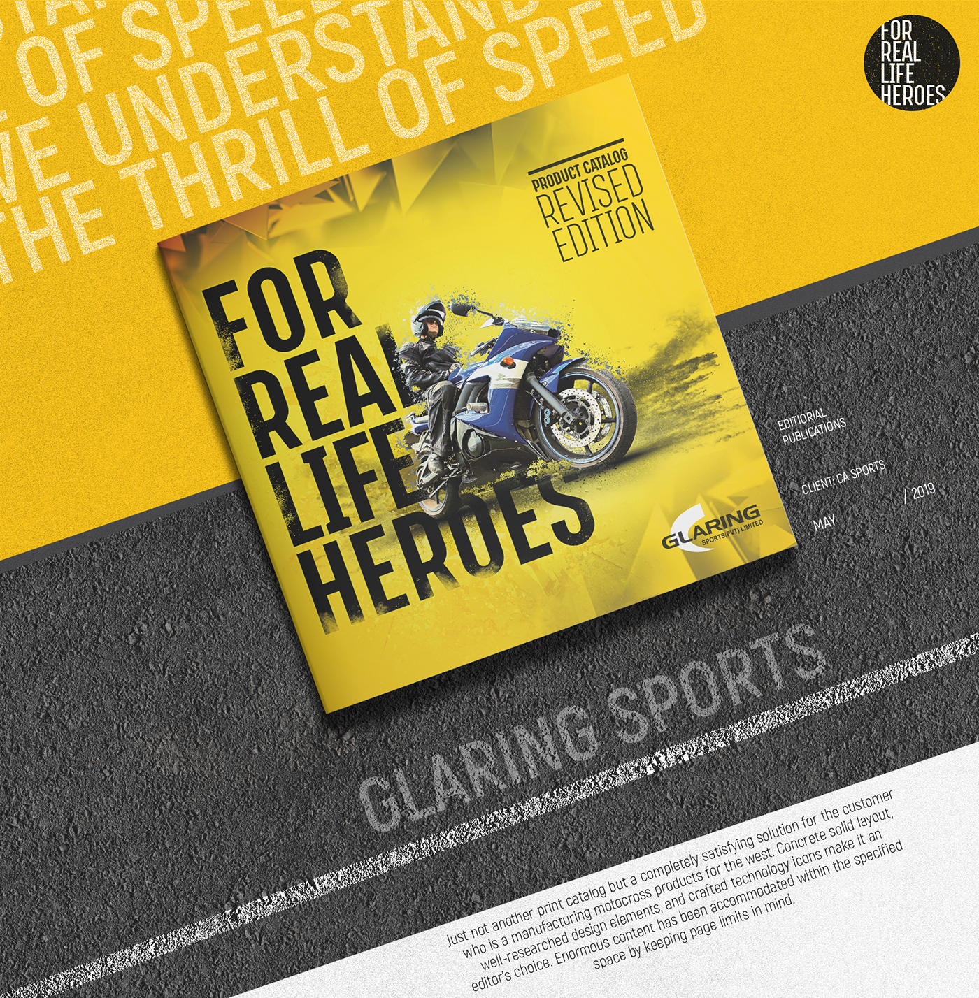 catalog Catalogue sports Racing designforprint   Booklet typography   publishing   Mockup mock up