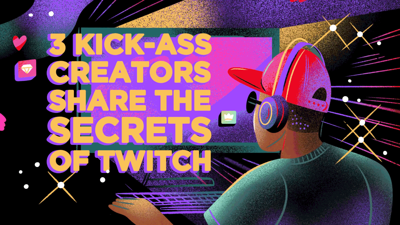 Adweek animation  editorial Editorial Illustration Gaming INFLUENCER live noise stream Twitch