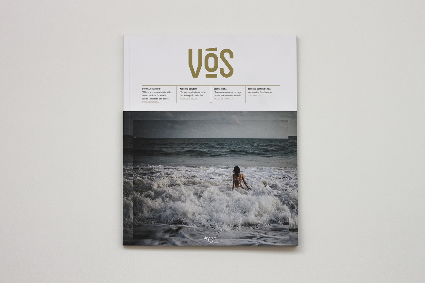 Adobe Portfolio magazine Vos revista ceará Brazil pages InDesign Layout