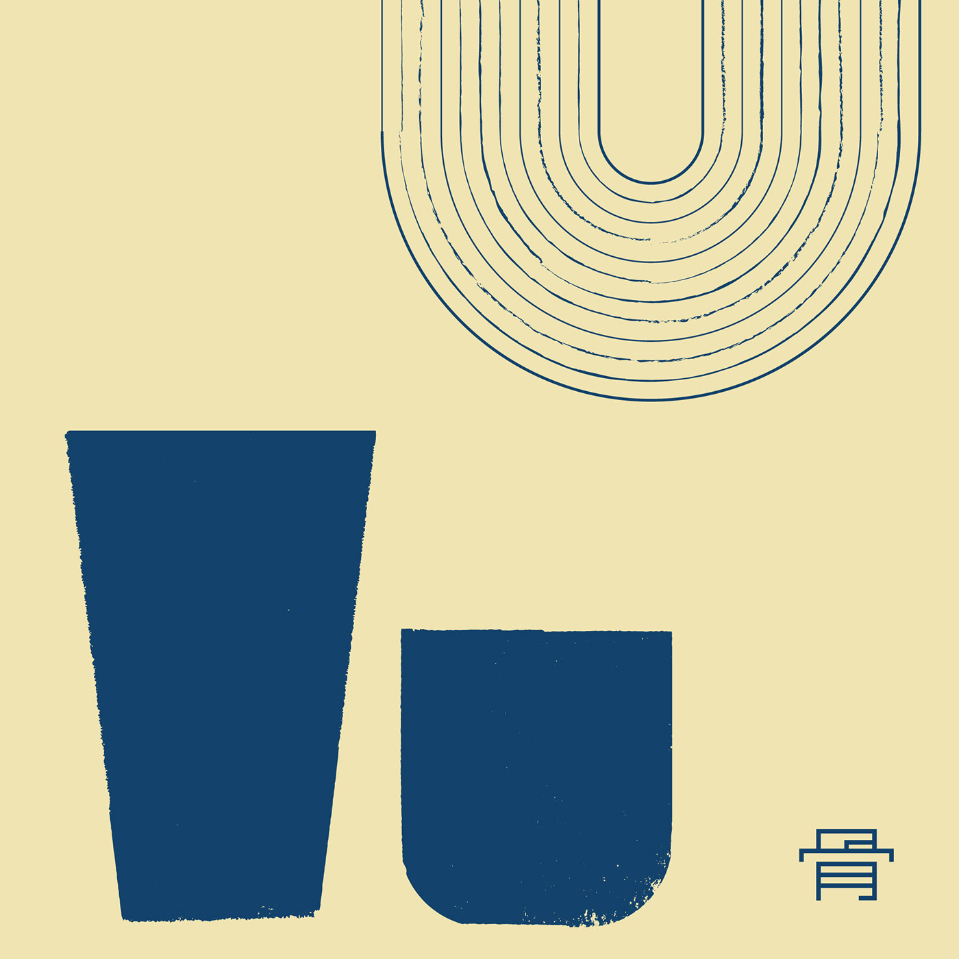 japanese typography logo Ramen Restaurant  food design bilingual handdrawn kanji custom type