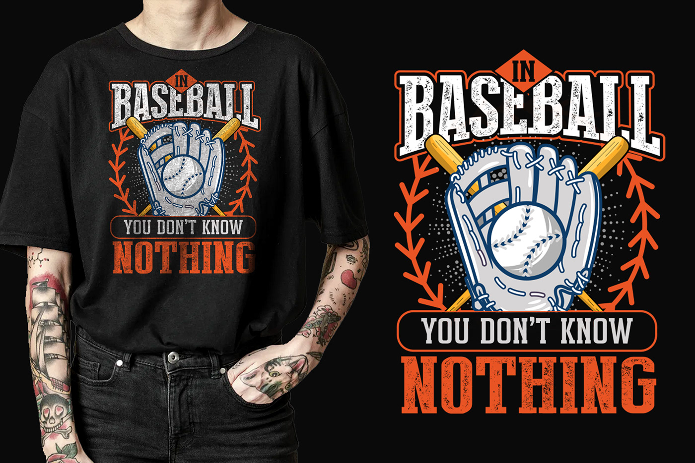 USA Baseball t shirt design