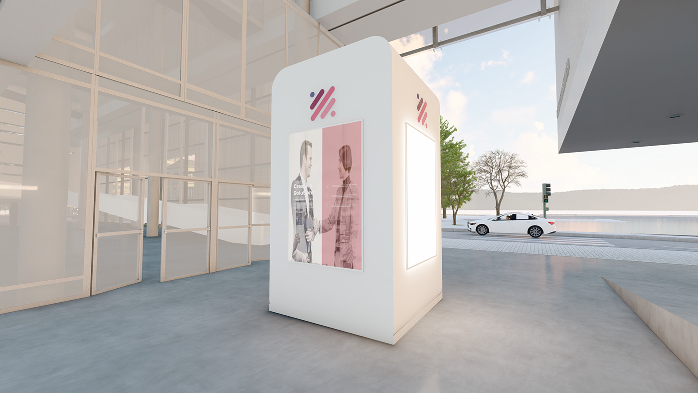 architecture booth brand identity Display Exhibition  Exhibition Design  modern pos posm Stand