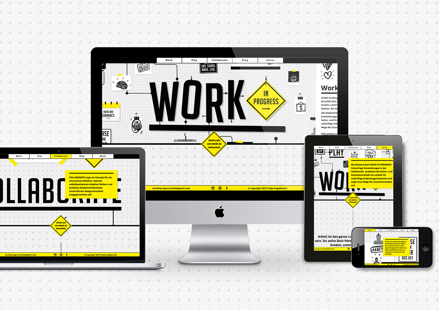 ILLUSTRATION  Work  Future of Work Webdesign
