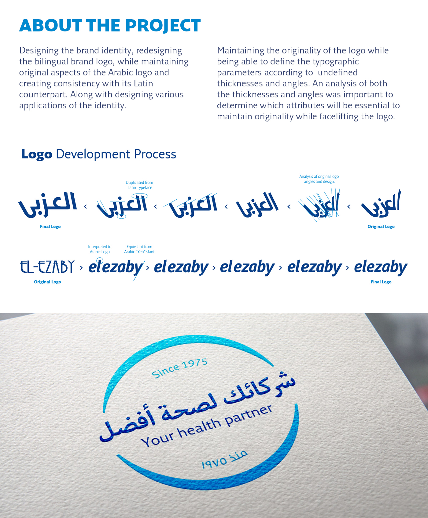multilingual multiscript typography   Layout branding  redesign pharmacy Corporate Identity