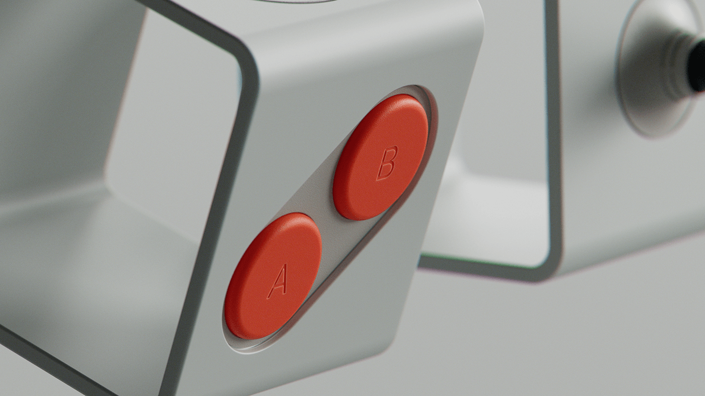 device controller animation  Sound Design  concept industrial design  Gaming knob c4d redshift
