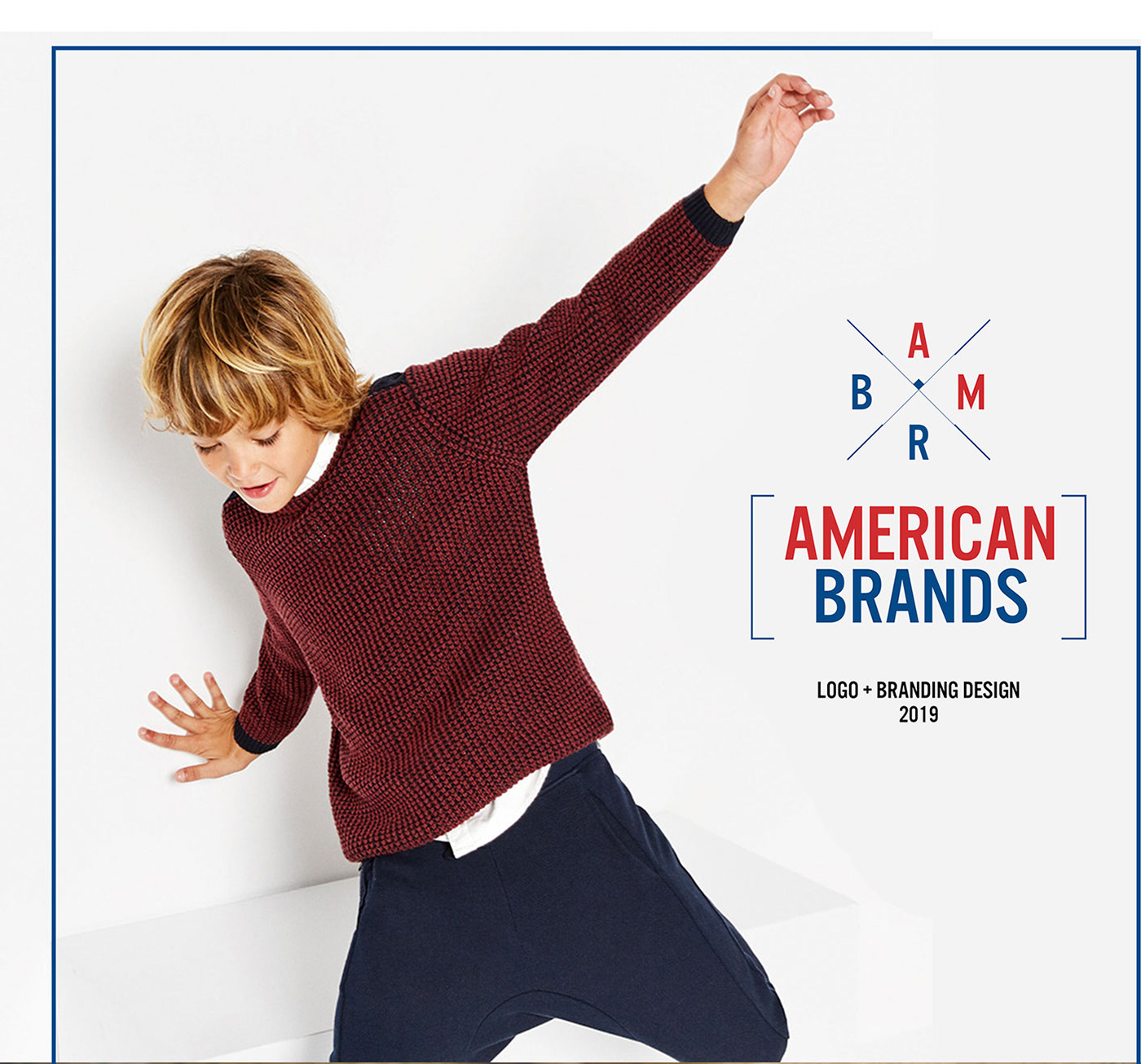 ameen Ameenyouns american brand branding  clothes graphicdesign logo
