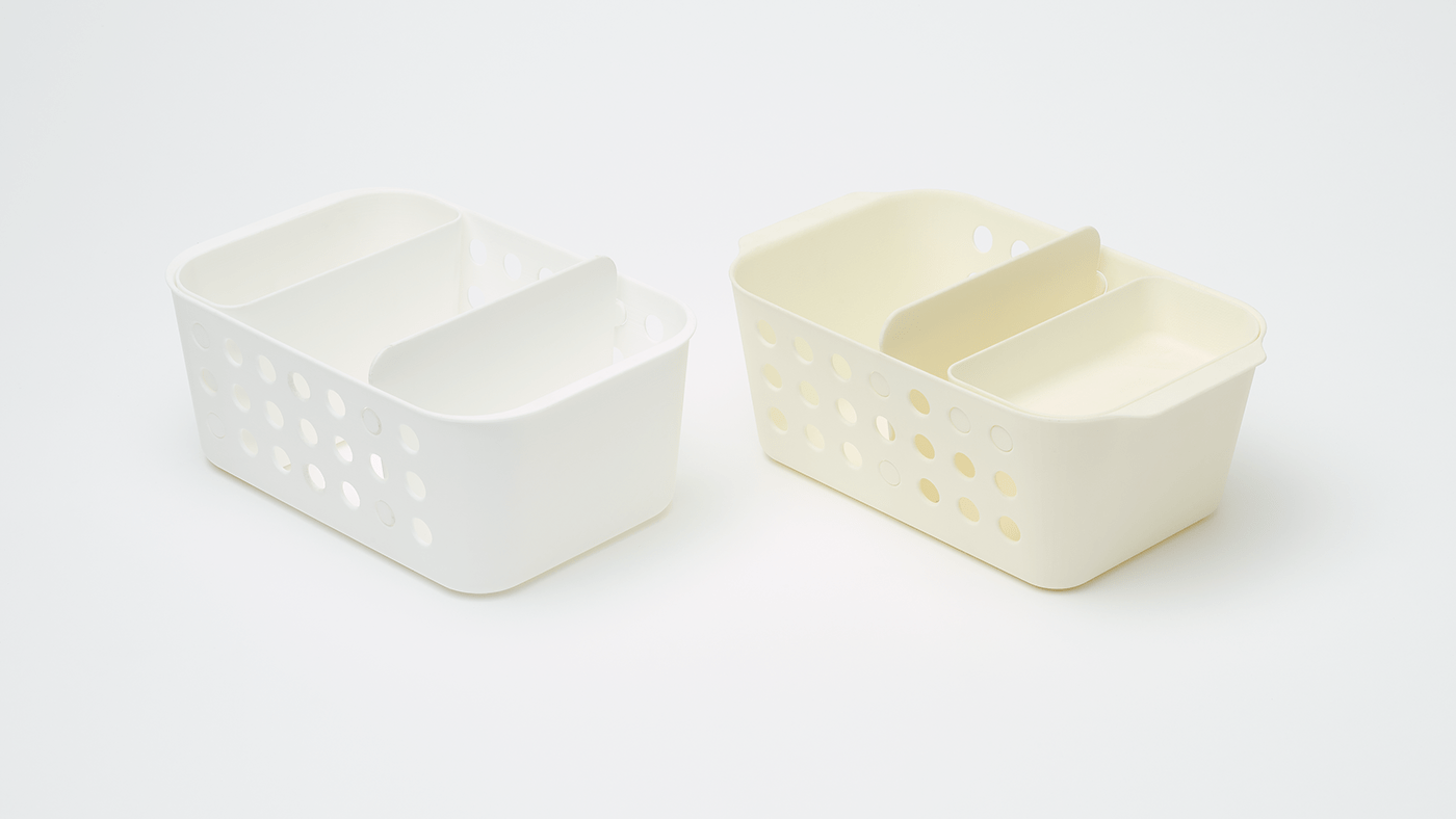 bathroom Organiser industrial design  product design  plastic modular basket homeware cmf Photography 