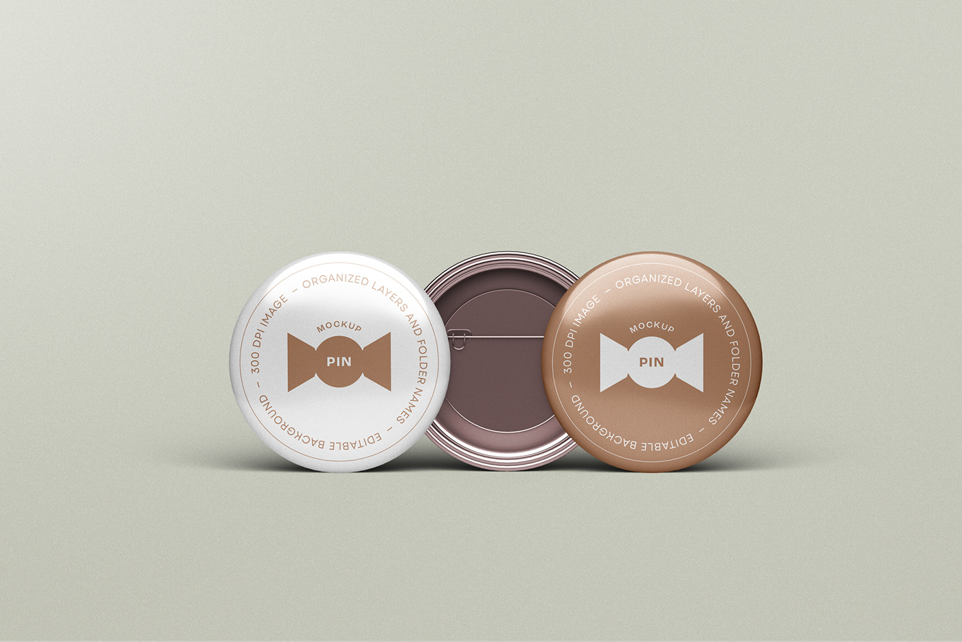 badge branding  button design free logo Mockup pin pin button souvenir