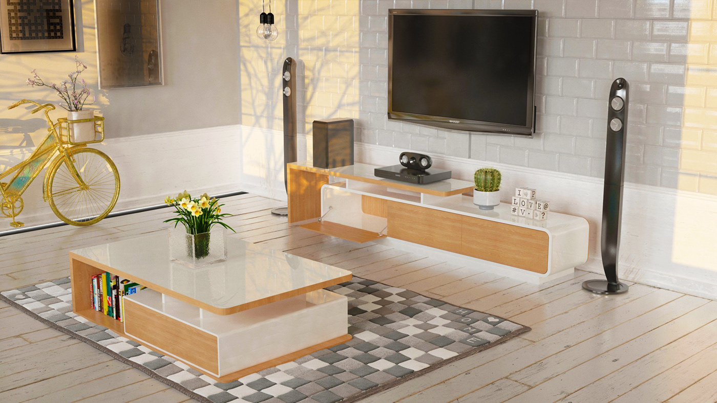 3ds max architecture furniture Interior interior design  vray