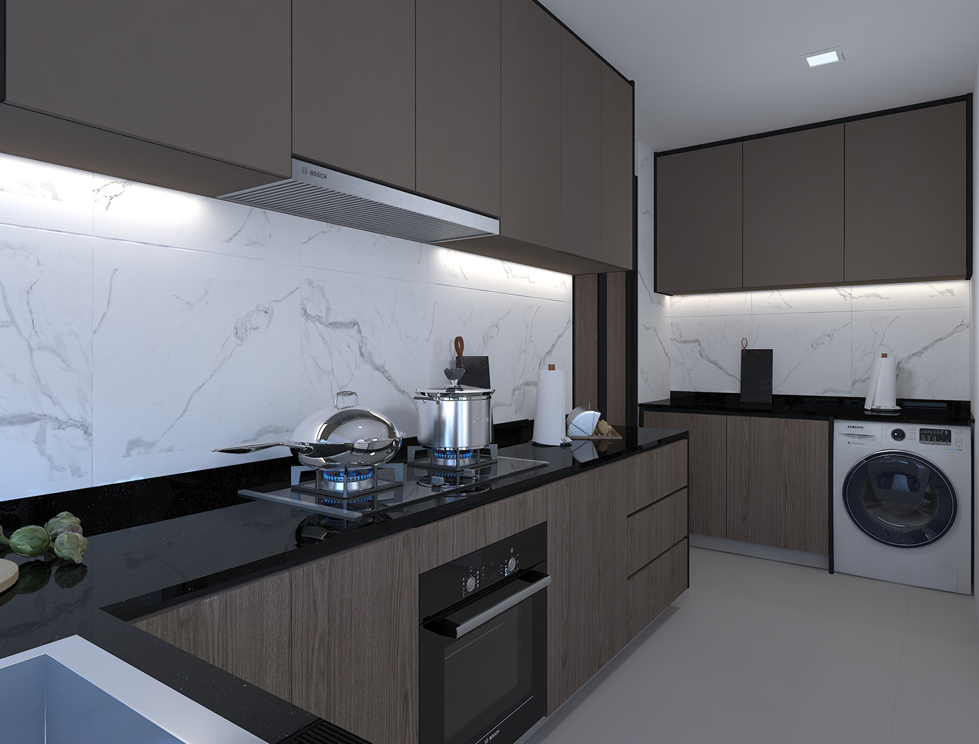 design Interior interior design  kitchen design modern kitchen