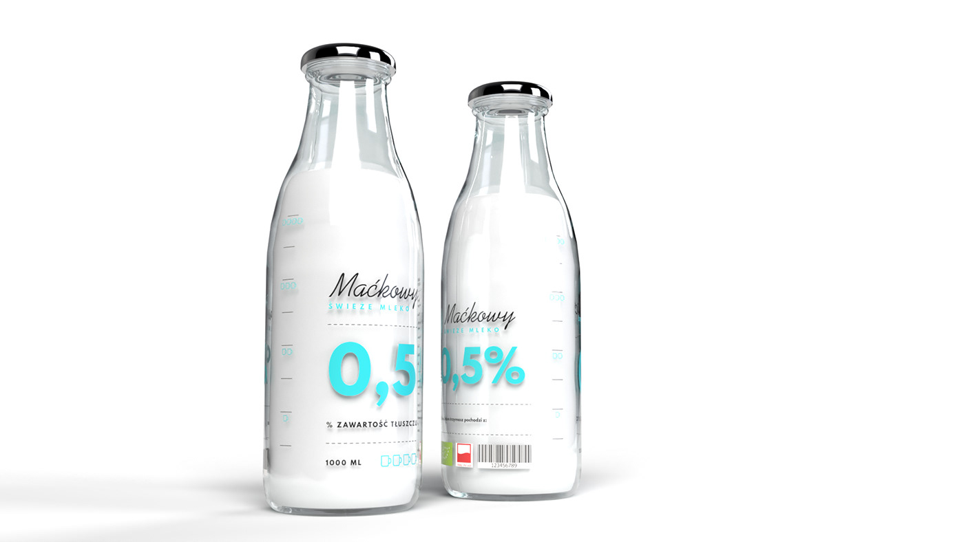 bottle branding  CI cow design employeebranding Insight milk Packaging packaging design