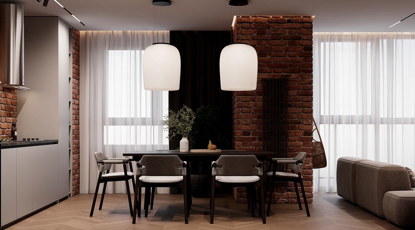 interior design  visualization archviz Render apartamentdesign russiandesign