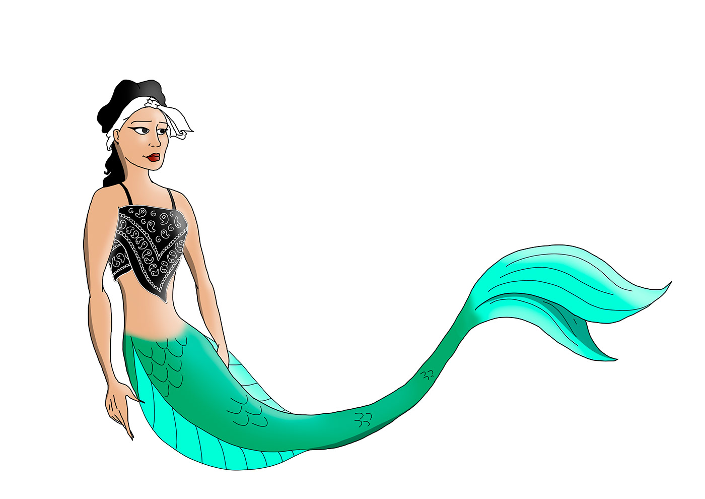animation  Digital Art  Drawing  fantasy mermaid Movies music music videos Short films Video Editing