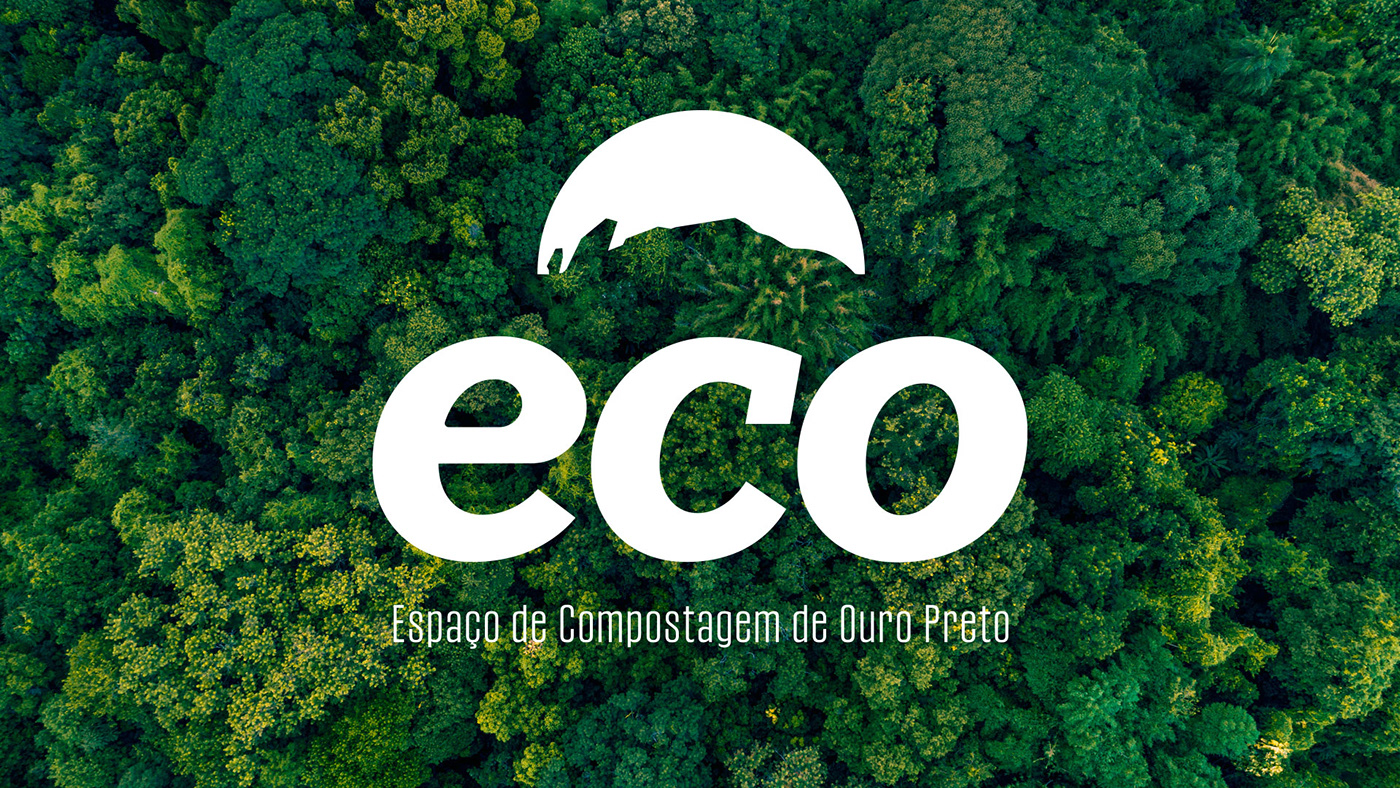 Ecology marca Logotipo brand identity Logo Design identity