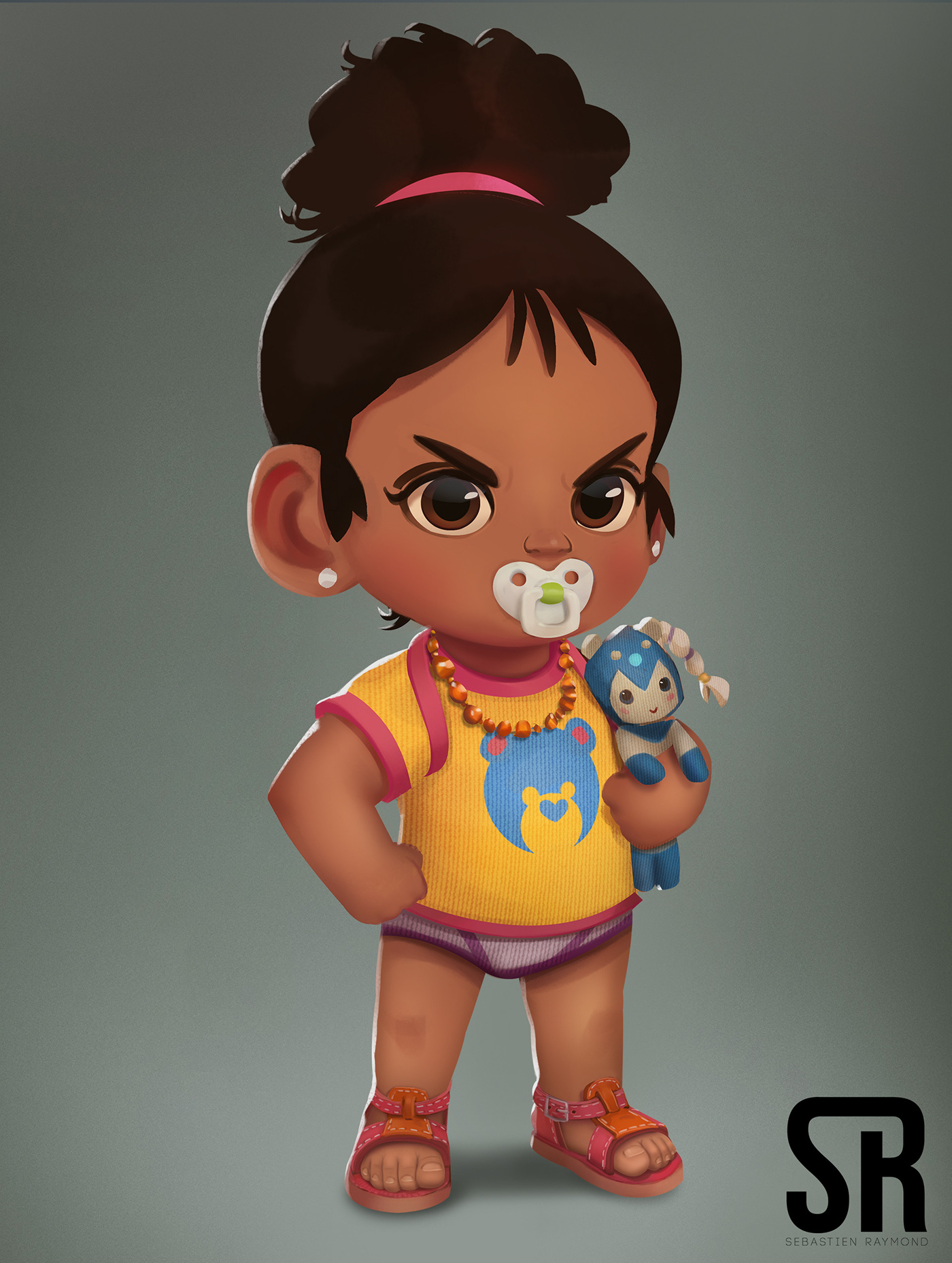 shaman sommoner cute characterdesign conceptart animationcharacter baby disney pixar