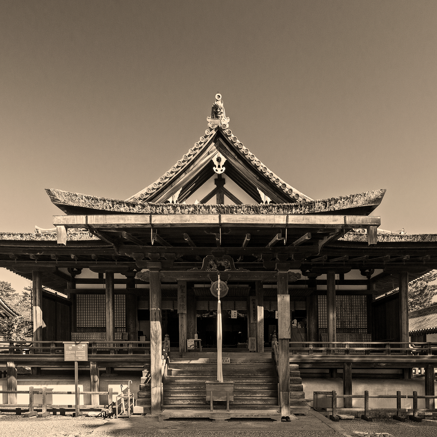 Shoryoin (a temple dedicated to the worship of Shotoku Taishi) | 聖霊院, Horyuji (法隆寺), JAPAN
