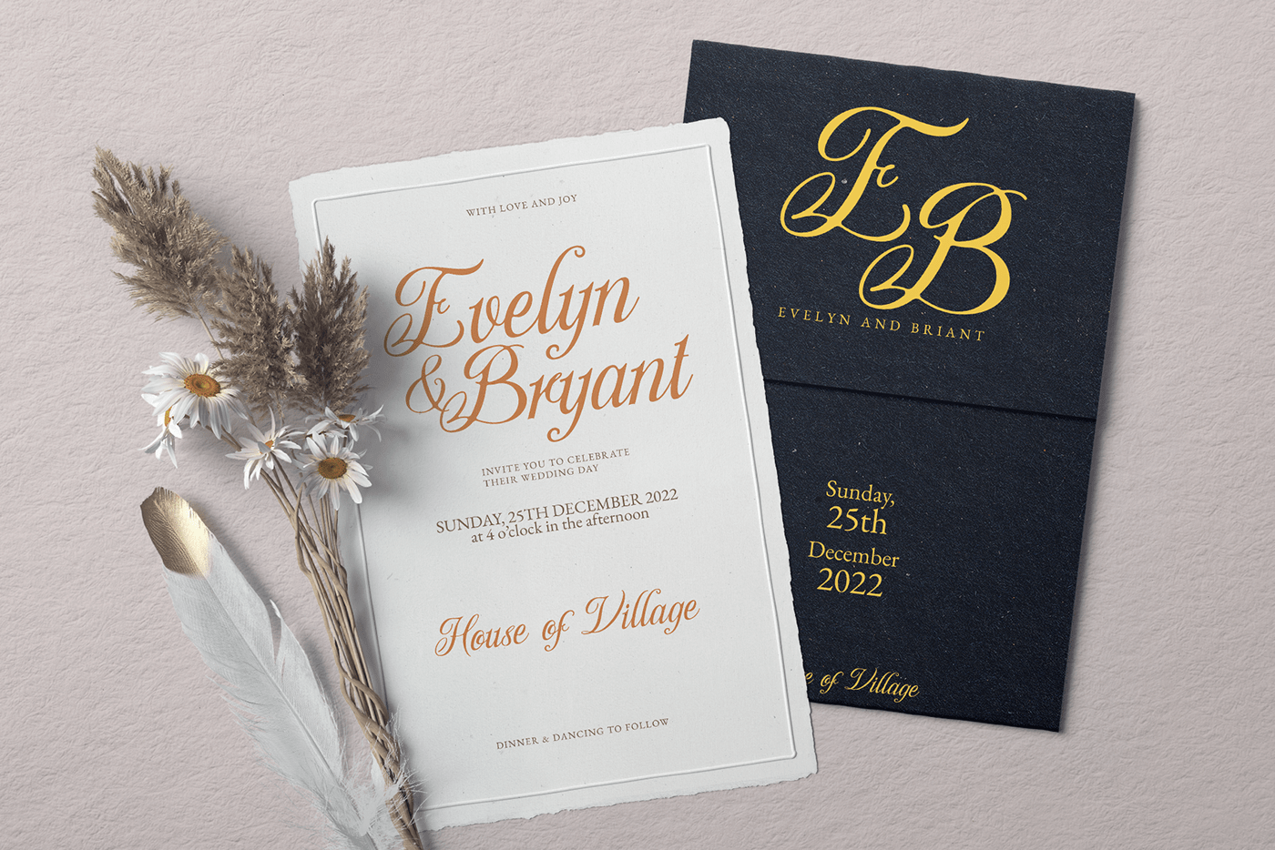 Beautiful business card font ilhamtaro Script Font Svarajka typealiens Typeface wedding invitation